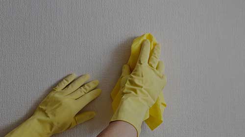 walls cleaning